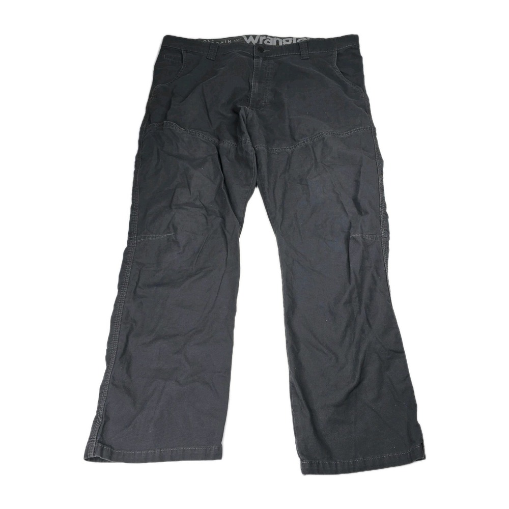 Wrangler Men 40 x 30 Work Pants Flex Nylon ATG All Terrain Gear Cargo Black